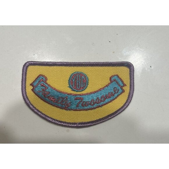 YBC Family Twosome Youth Bowling Council Yellow Bowling Patch - Picture 2 of 7